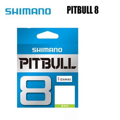 Shimano Pitbull 8X Linha De Pesca PE 200M Verde (2 Carretéis)