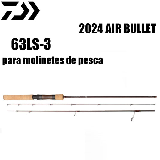 DAIWA 2024 AIR BULLET 63LS-3 para molinetes de pesca