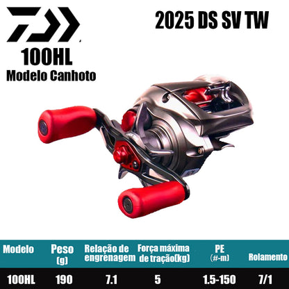 DAIWA 2025 DS SV TW 100HL Modelo Canhoto