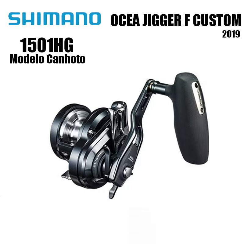 SHIMANO 2019 OCEA JIGGER F CUSTOM 1501HG Modelo Canhoto