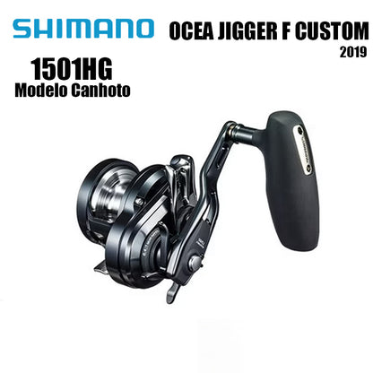 SHIMANO 2019 OCEA JIGGER F CUSTOM 1501HG Modelo Canhoto