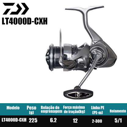 DAIWA 2023 EXCELER LT Spinning Reel Fishing Reel Fresh Water Salt Water Fishing Parts Origem Vietnã