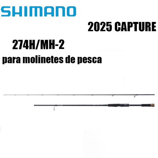 SHIMANO 2025 CAPTURE 274H/MH-2 para molinetes de pesca