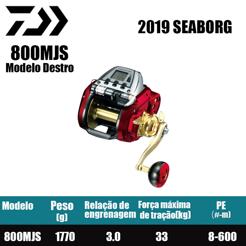 DAIWA 2019 SEABORG 800MJS Modelo Destro