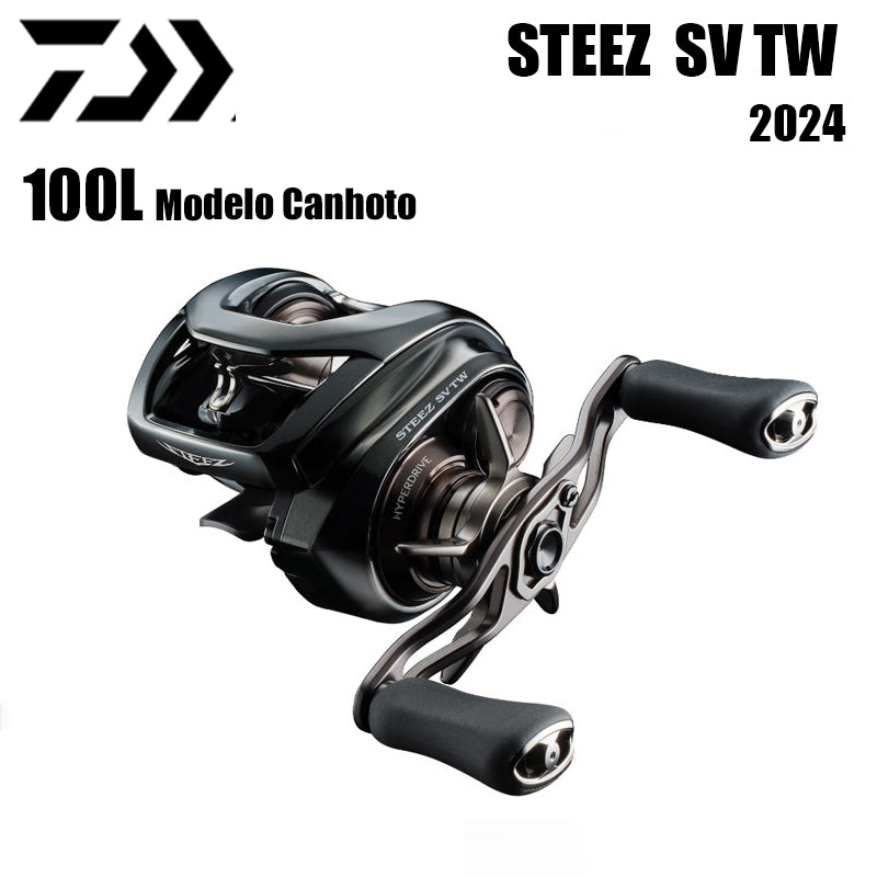 DAIWA 2024 Steez SV TW 100L Modelo Canhoto