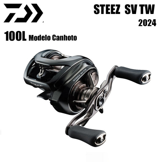 DAIWA 2024 Steez SV TW 100L Modelo Canhoto