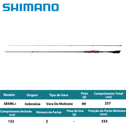 SHIMANO 2025 SEPHIA LIMITED S85ML+ Vara De Molinete