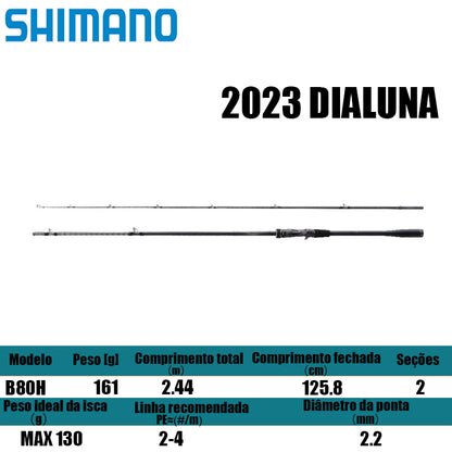 SHIMANO 2023 DIALUNA B80H para carretilhas de pesca