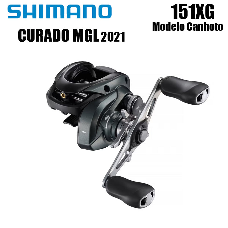 SHIMANO 2021 CURADO MGL 151XG Modelo Canhoto