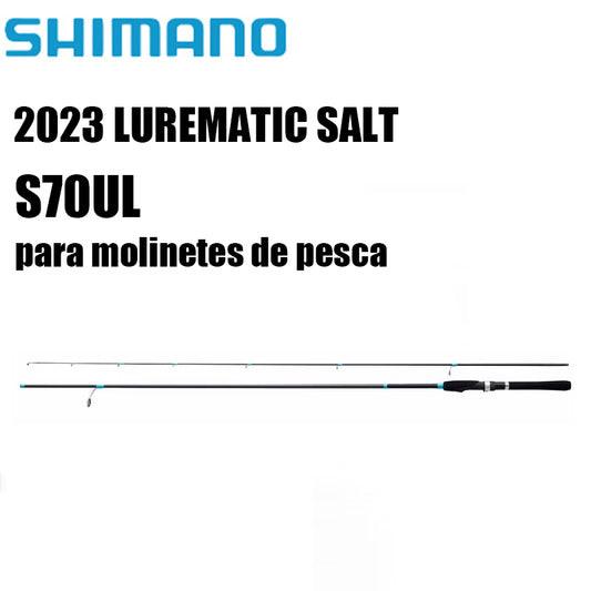 SHIMANO 2023 LUREMATIC SALT S70UL para molinetes de pesca