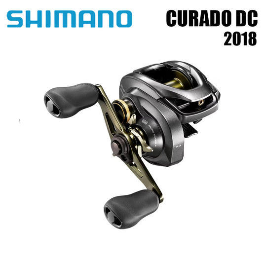 SHIMANO 2018 CURADO DC 150 Peças de pesca Água salgada Água doce Baitcast Reel Fishing Reel Origem: Malásia Luya Long-range Throwing Wheel