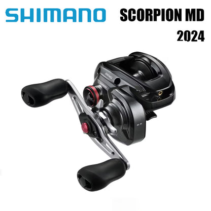 Carretilha De Arremesso SHIMANO 2024 SCORPION MD, Peça De Reposição Para Pesca Em Água Doce E Salgada. Local De Produção: Malásia.