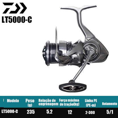 DAIWA 2023 EXCELER LT Spinning Reel Fishing Reel Fresh Water Salt Water Fishing Parts Origem Vietnã
