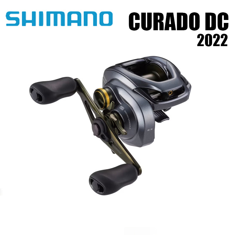 SHIMANO 2022 CURADO DC 200 Peças de pesca Água salgada Água doce Baitcast Reel Fishing Reel Origem: Malásia Luya Long-range Throwing Wheel