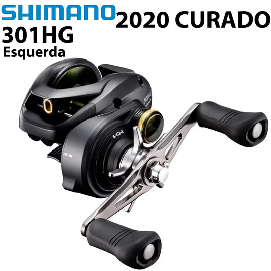 SHIMANO 2020 CURADO 301HG Carretilha Esquerda