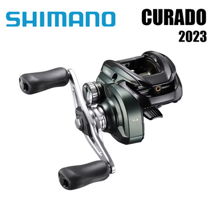 SHIMANO 2023 CURADO 200 Peças de pesca Água salgada Água doce Baitcast Reel Fishing Reel Origem: Malásia Luya Long-range Throwing Wheel