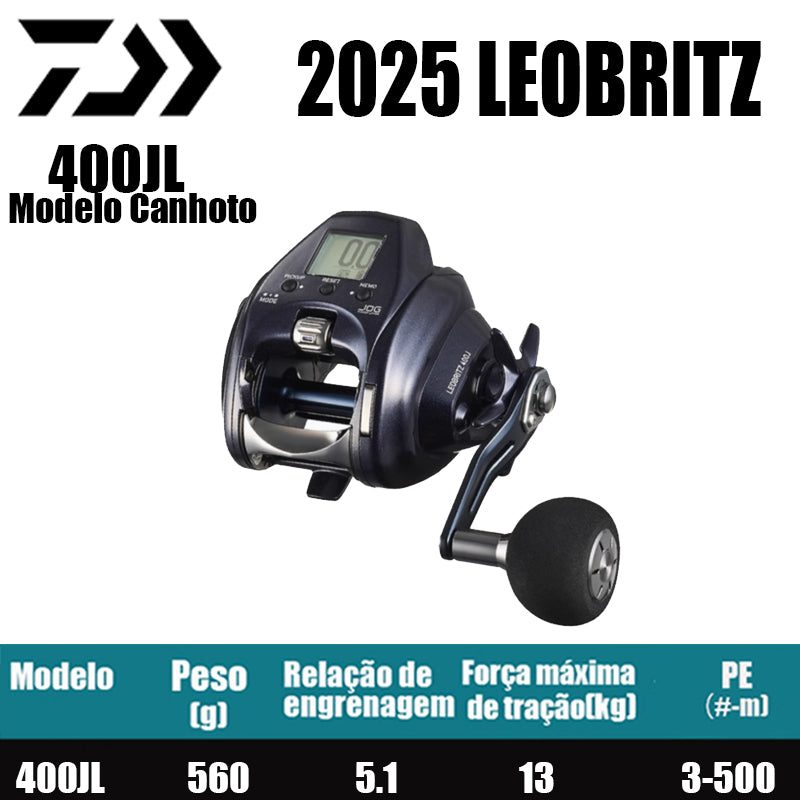 DAIWA 2025 LEOBRITZ 400JL Modelo Canhoto