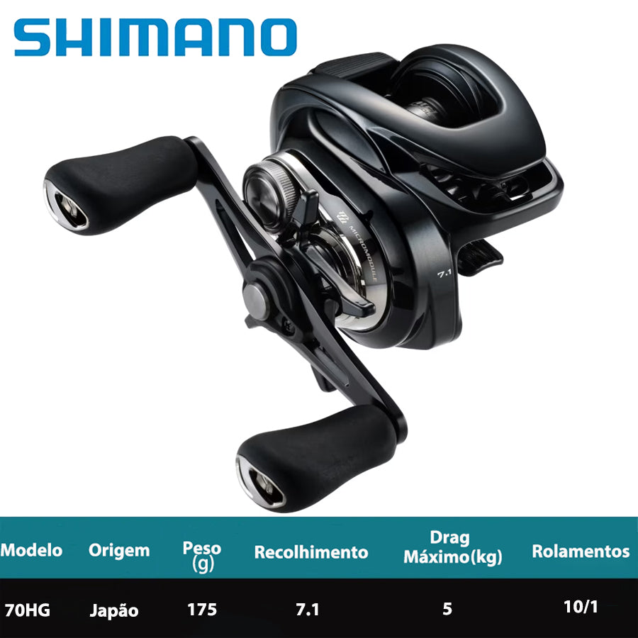 SHIMANO 2024 METANIUM DC 70HG  Carretilha Direita
