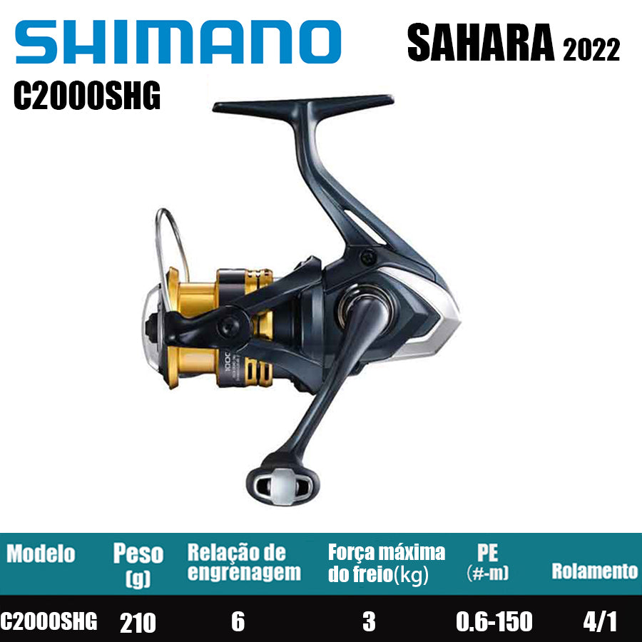 SHIMANO 2022 SAHARA C2000SHG