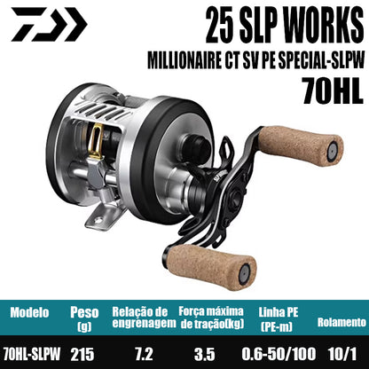 DAIWA 2025 SLP Works Millionaire CT SV 70HL Special-SLPW Modelo Canhoto