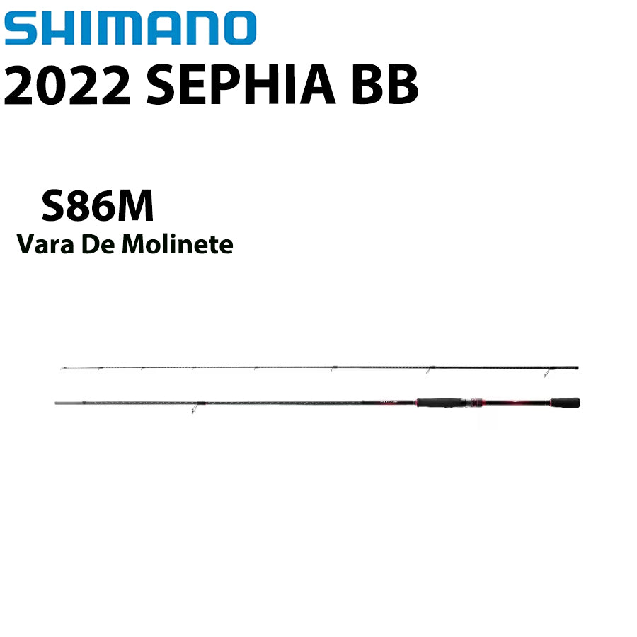 SHIMANO 2022 SEPHIA BB S86M Vara De Molinete