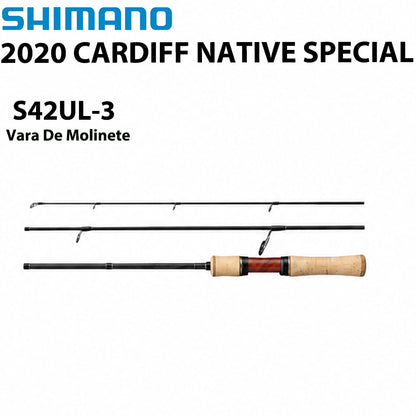 SHIMANO 2020 CARDIFF NATIVE SPECIAL S42UL-3  Vara De Molinete