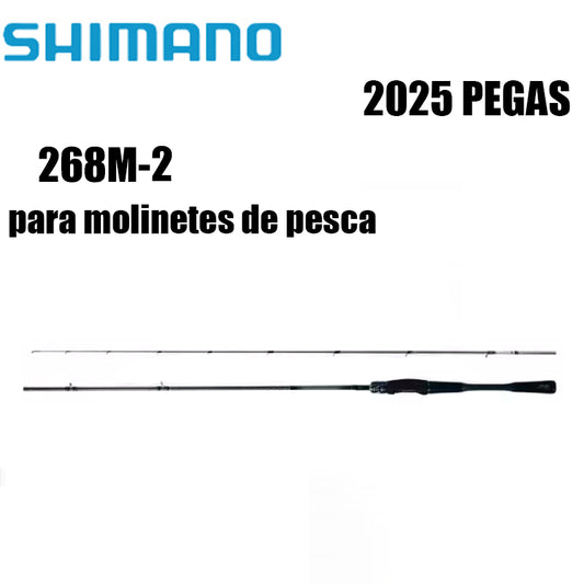 SHIMANO 2025 PEGAS 268M-2 para molinetes de pesca