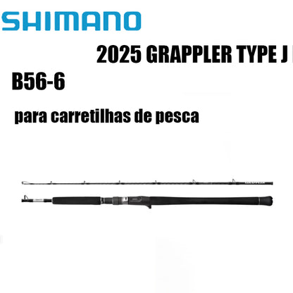 SHIMANO 2025 GRAPPLER TYPE J  B56-6 para carretilhas de pesca