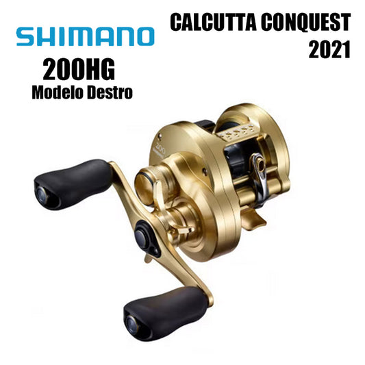 SHIMANO 2021 Calcutta Conquest 200HG Modelo Destro