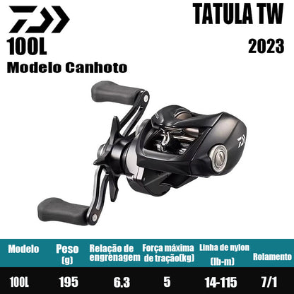 DAIWA 2023 TATULA TW 100L Modelo Canhoto