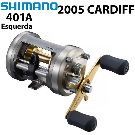 SHIMANO 2005 CARDIFF 401A Carretilha Esquerda