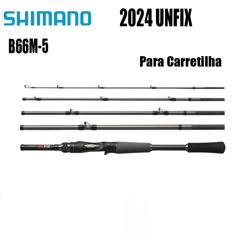 SHIMANO 2024 UNFIX B66M-5 Para Carretilha