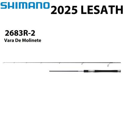 SHIMANO 2025 LESATH 2683R-2 Vara De Molinete