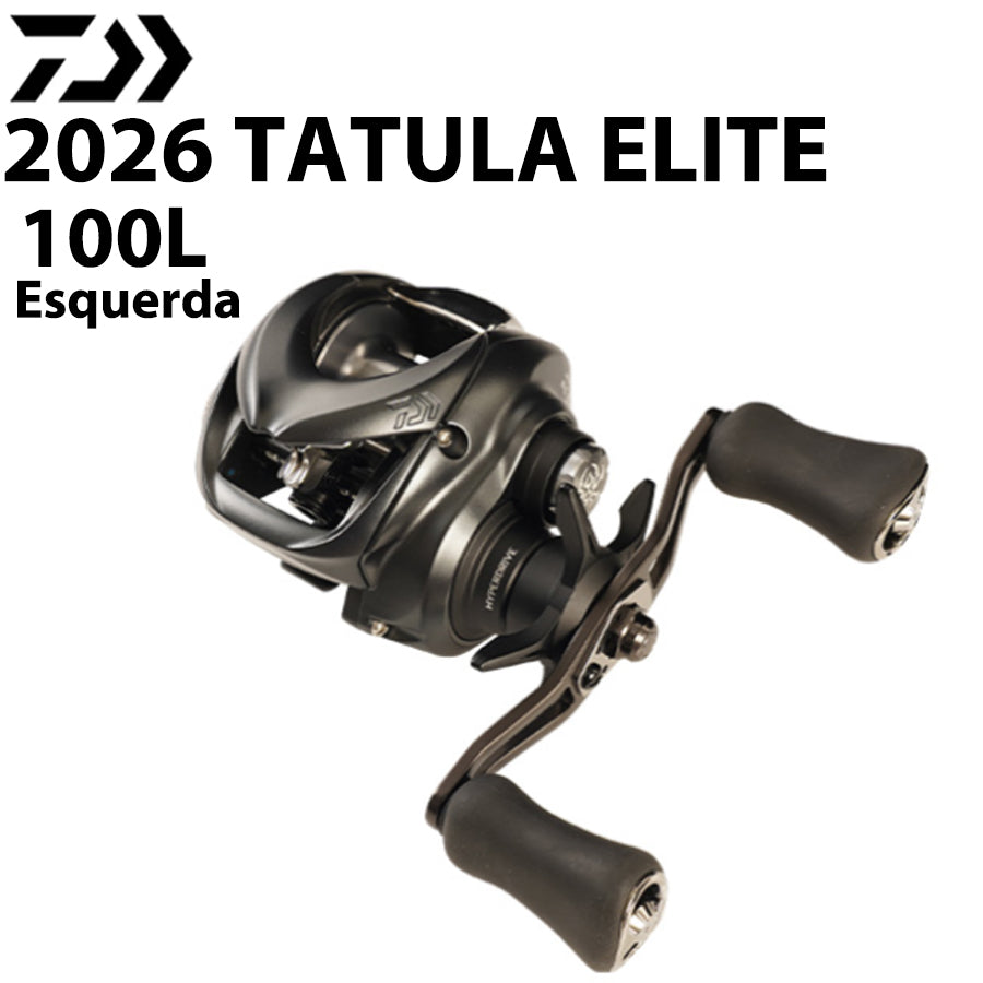 DAIWA 2026 TATULA ELITE 100L Carretilha Esquerda