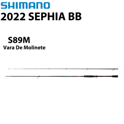 SHIMANO 2022 SEPHIA BB S89M Vara De Molinete