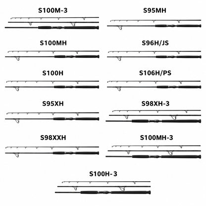 SHIMANO 2025 COLTSNIPER XTUNE S100MH-3 Vara De Molinete