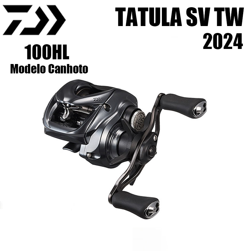 DAIWA 2024 TATULA SV TW 100HL Modelo Canhoto