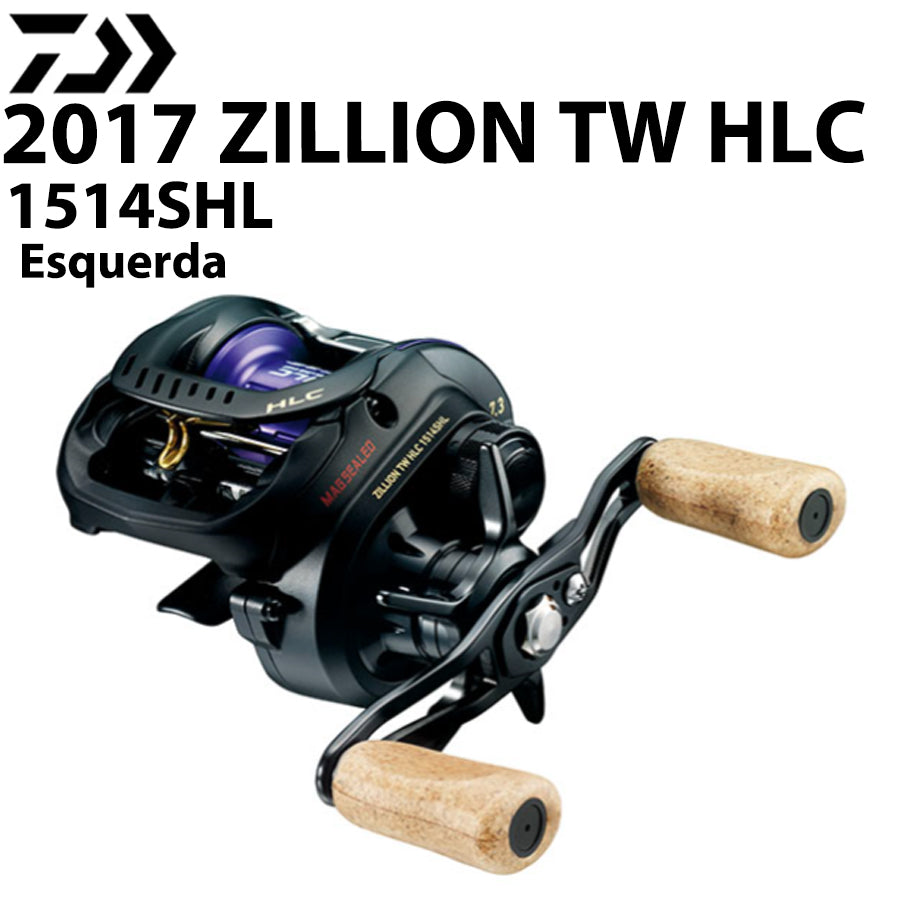 DAIWA 2017 ZILLION TW HLC 1514SHL Carretilha Esquerda