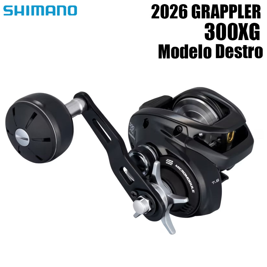 SHIMANO 2026 GRAPPLER 300XG Modelo Destro