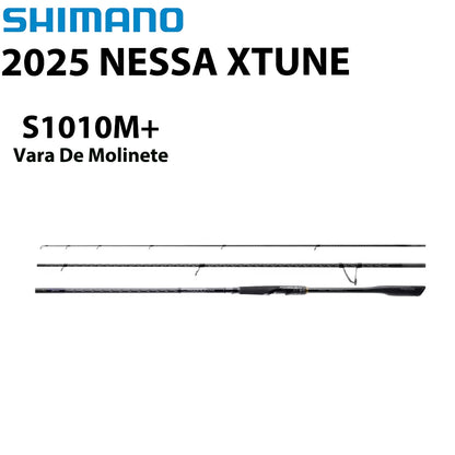SHIMANO 2025 NESSA XTUNE S1010M+ Vara De Molinete