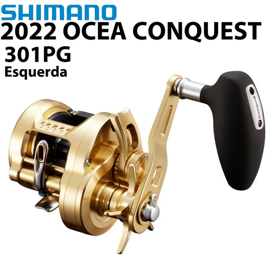 SHIMANO 2022 OCEA CONQUEST 301PG Carretilha Esquerda