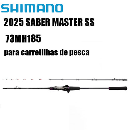 SHIMANO 2025 SABER MASTER SS 73MH185 para carretilhas de pesca