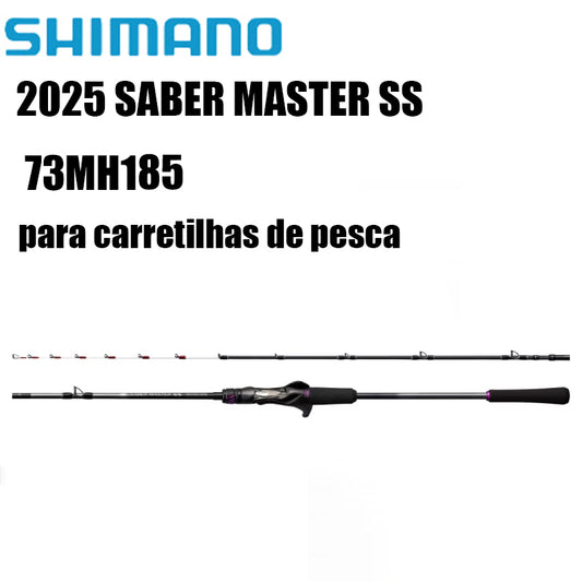 SHIMANO 2025 SABER MASTER SS 73MH185 para carretilhas de pesca