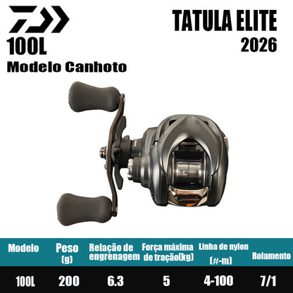 DAIWA 2026 TATULA ELITE 100L Canhoto