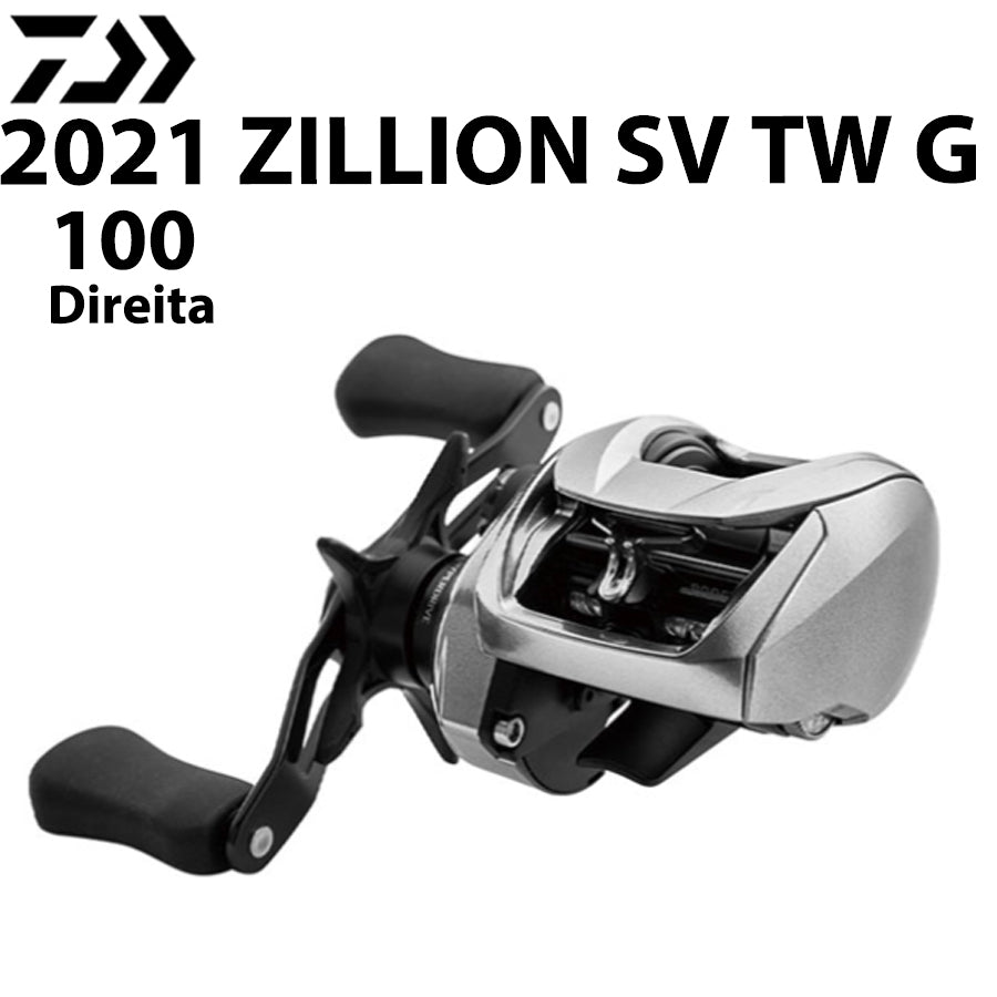 DAIWA 2021 ZILLION SV TW G 100 Carretilha Direita