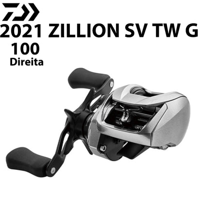DAIWA 2021 ZILLION SV TW G 100 Carretilha Direita