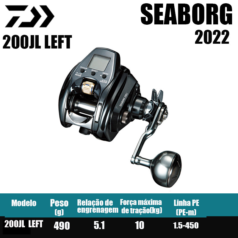 DAIWA SEABORG 100 200 300 400 500 600 Electric Reel Salt Water Fishing Reel fishing parts Origin: Japan Deep sea boat fishing  Electric winch wheel