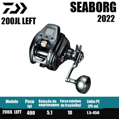 DAIWA SEABORG 100 200 300 400 500 600 Electric Reel Salt Water Fishing Reel fishing parts Origin: Japan Deep sea boat fishing  Electric winch wheel