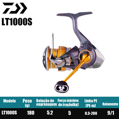 DAIWA 2024 REGAL CS LT Spinning Reel Fishing Reel Fresh Water Salt Water Fishing Parts Origem Vietnã