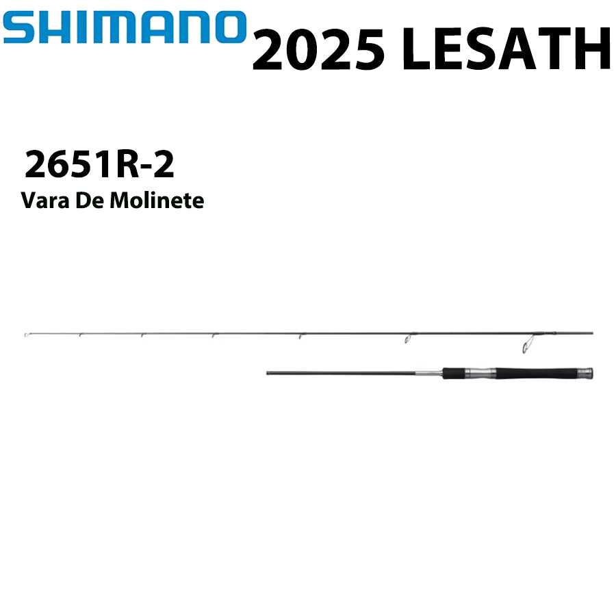 SHIMANO 2025 LESATH 2651R-2 Vara De Molinete